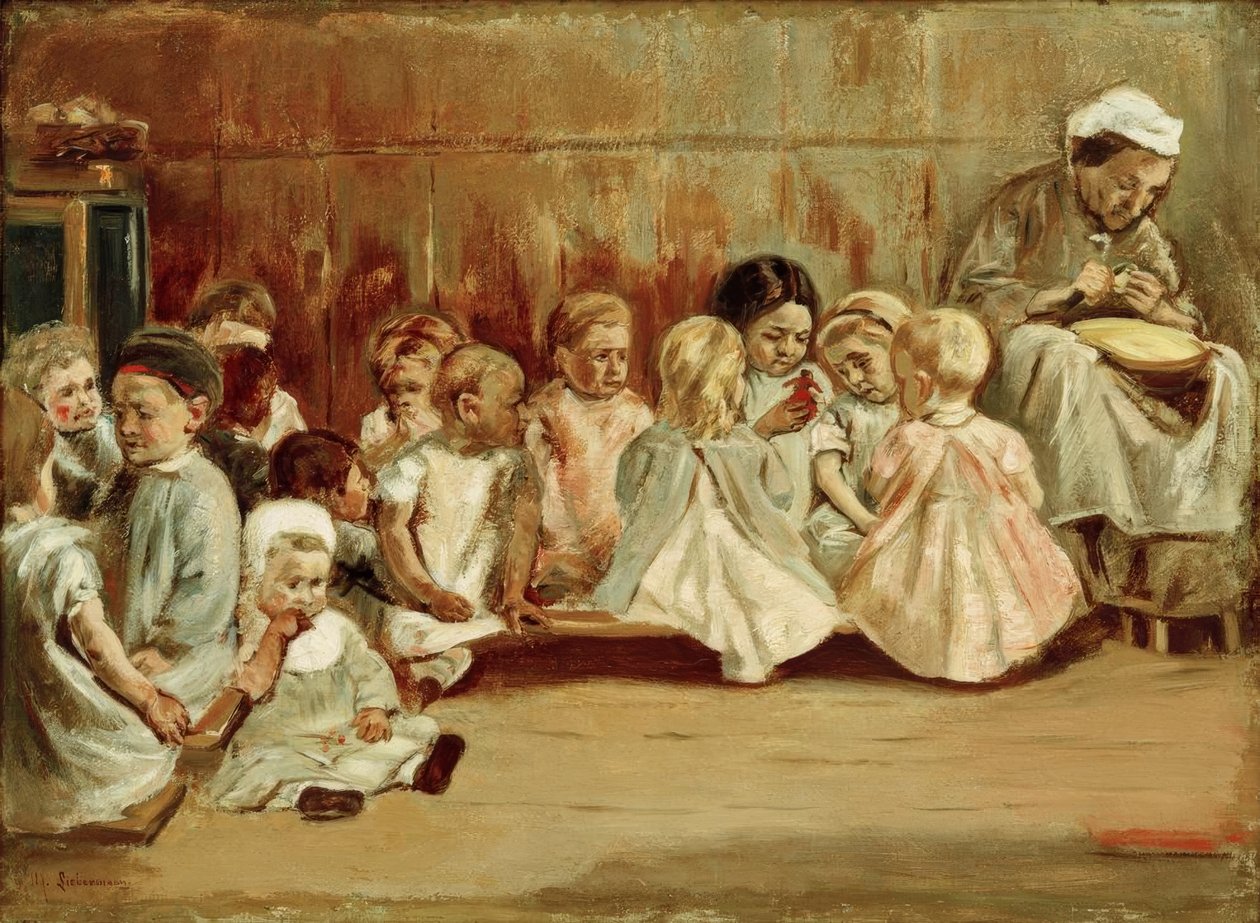 Taaperoiden koulu tekijältä Max Liebermann