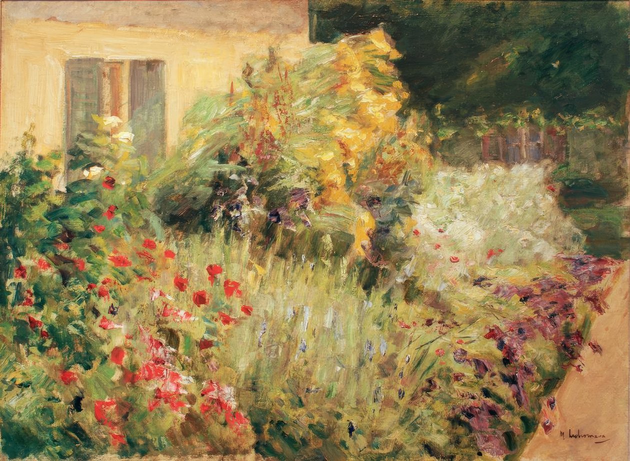 Liebermann, Wannseen puutarha n. 1925 tekijältä Max Liebermann
