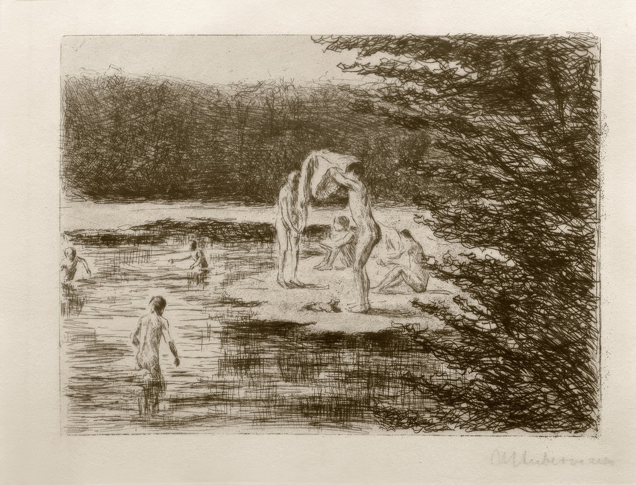 M.Liebermann, Uimapojat tekijältä Max Liebermann