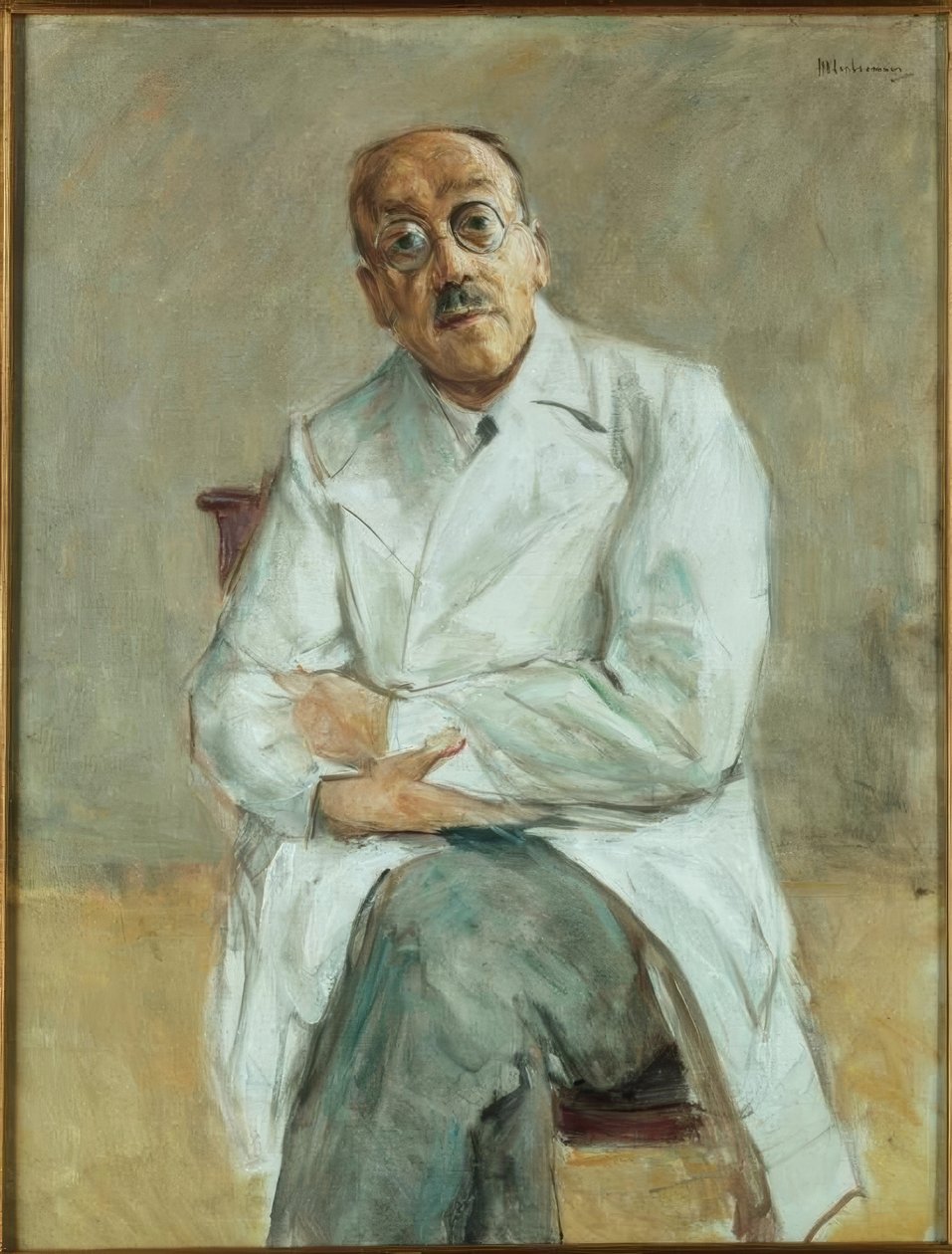 Professori Ferdinand Sauerbruch tekijältä Max Liebermann