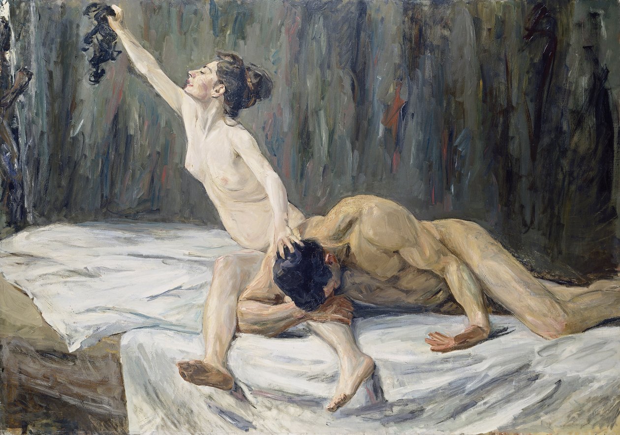 Simson ja Delilah, 1902 tekijältä Max Liebermann