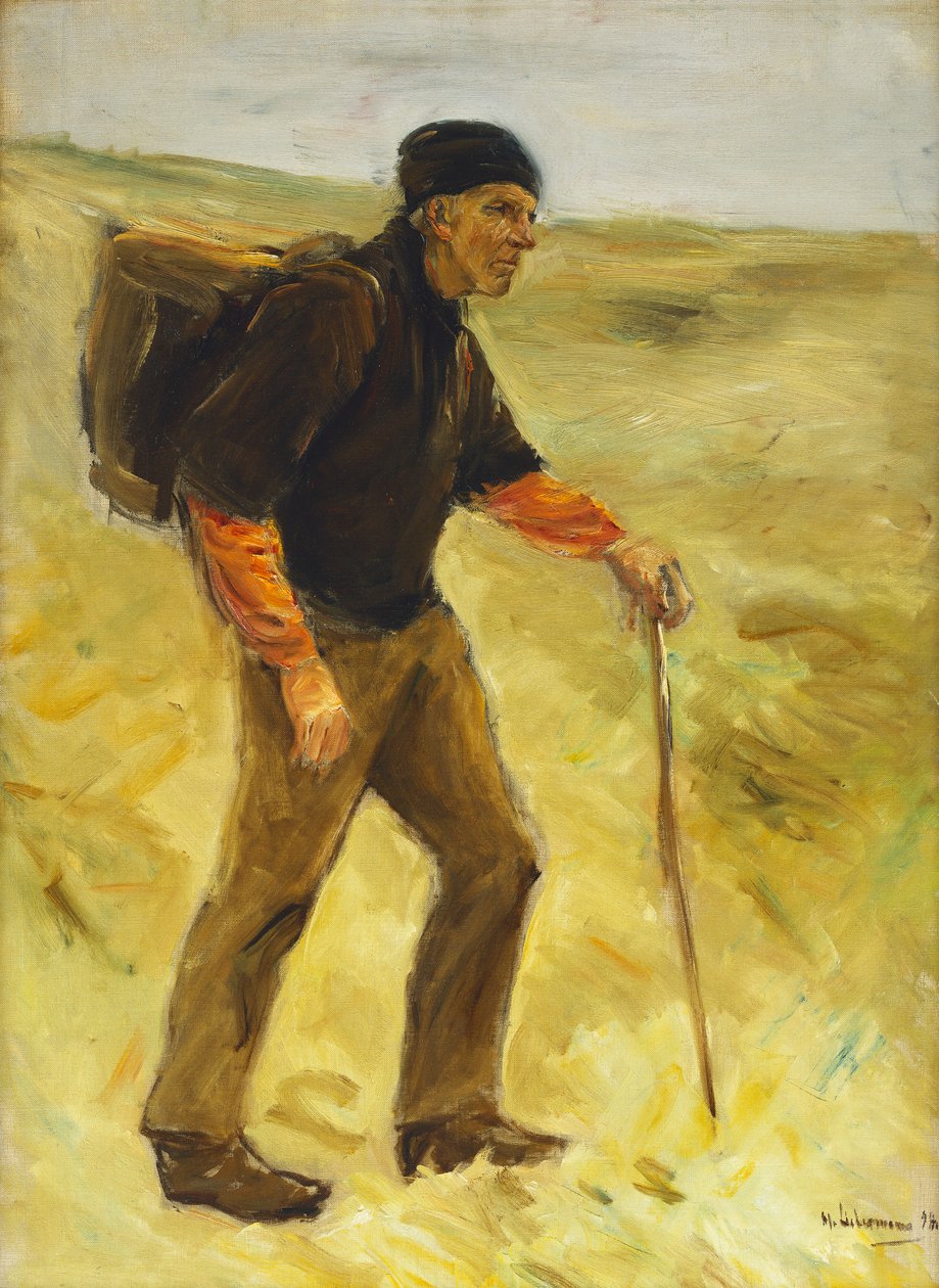 Kulkeva maanviljelijä tekijältä Max Liebermann