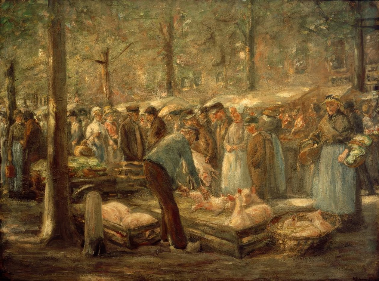 Sikatori Haarlemissa tekijältä Max Liebermann