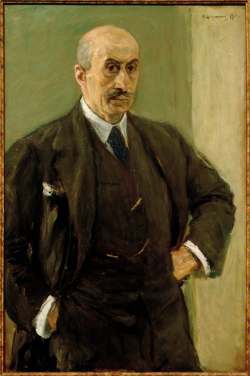 Omakuva puvussa, seisten tekijältä Max Liebermann