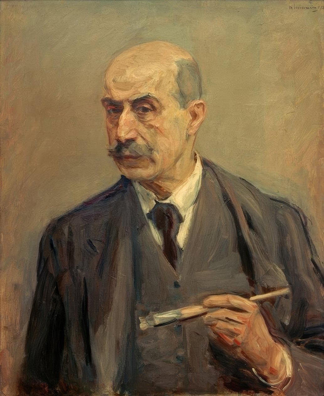 Omakuva siveltimellä tekijältä Max Liebermann