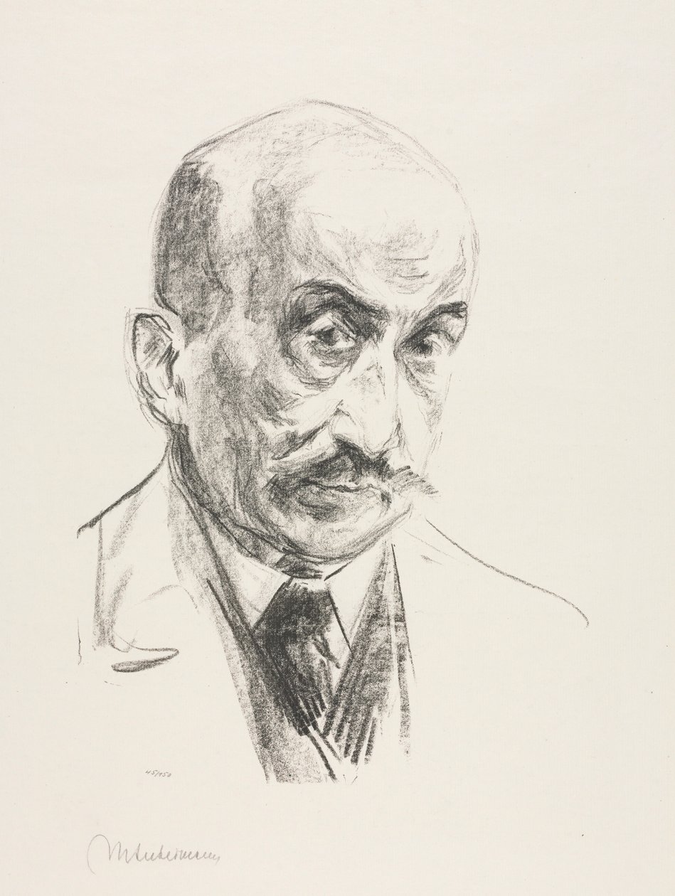Omakuva, 1921. tekijältä Max Liebermann