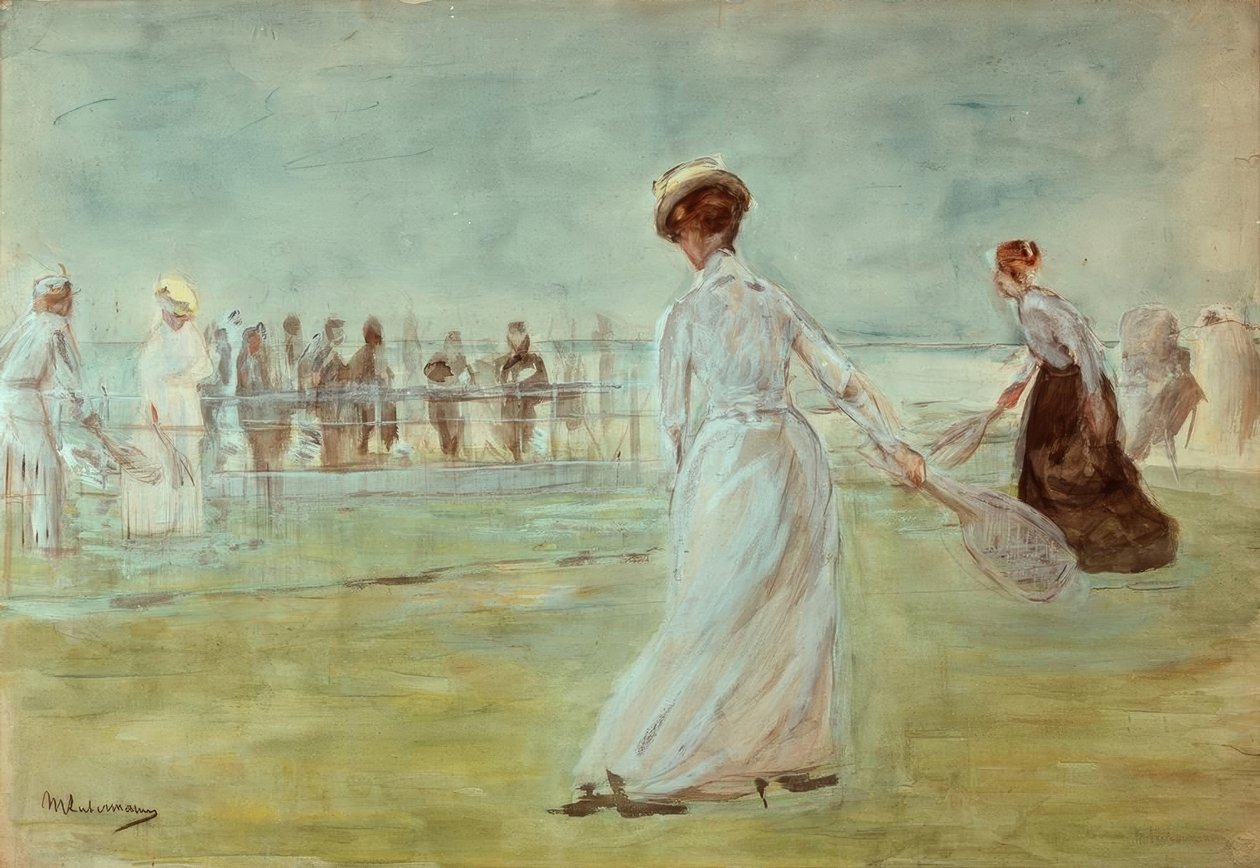Tennispelaaja tekijältä Max Liebermann