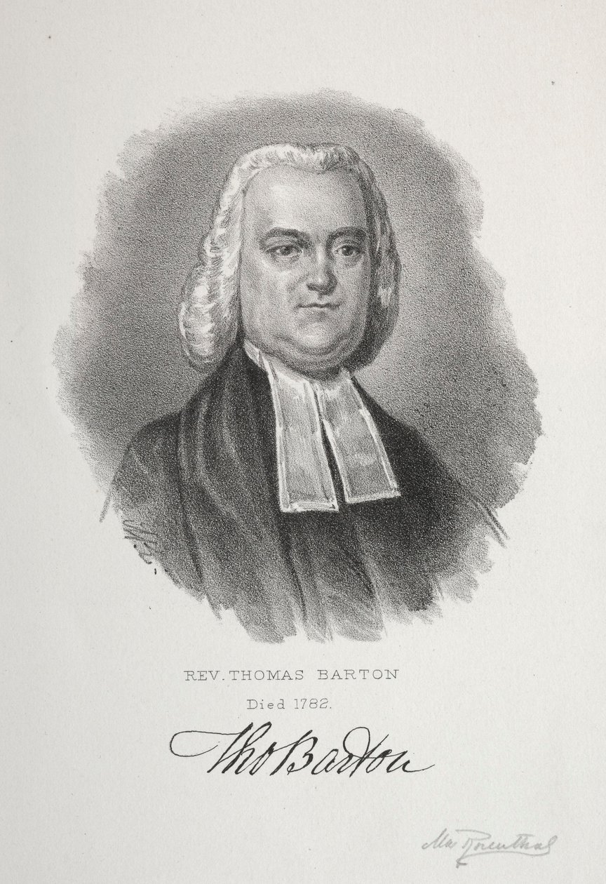 Pastori Thomas Barton. tekijältä Max Rosenthal