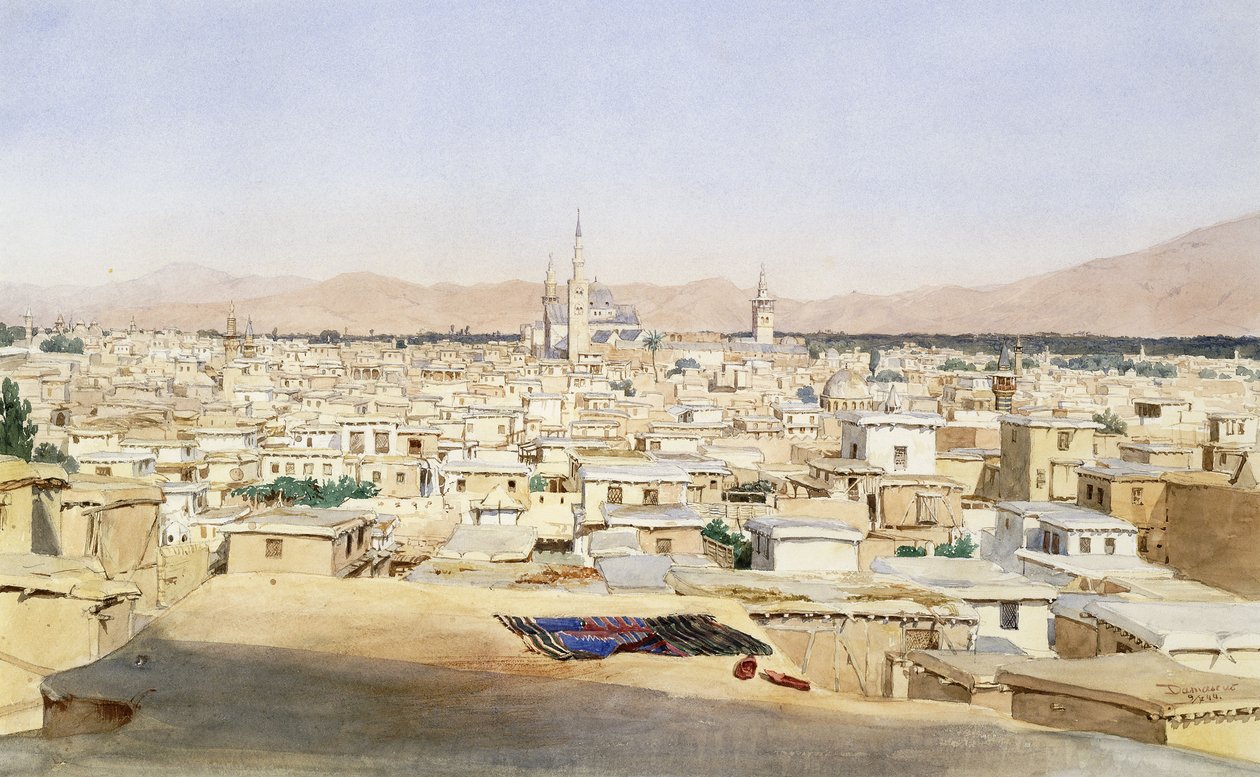 Damaskos, 1844 tekijältä Max Schmidt