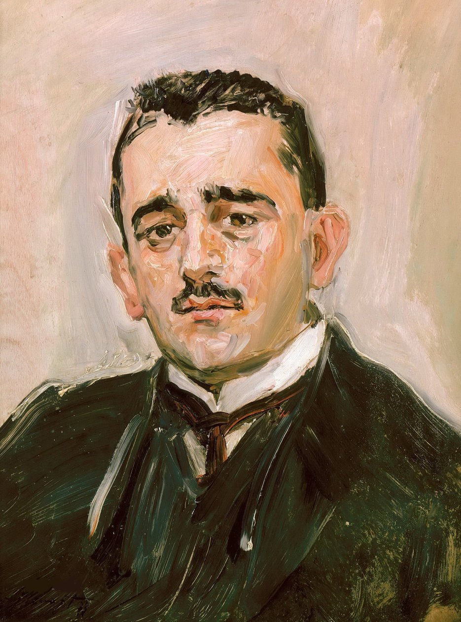 Bruno Cassirerin muotokuva 1872-1941, 1911. tekijältä Max Slevogt