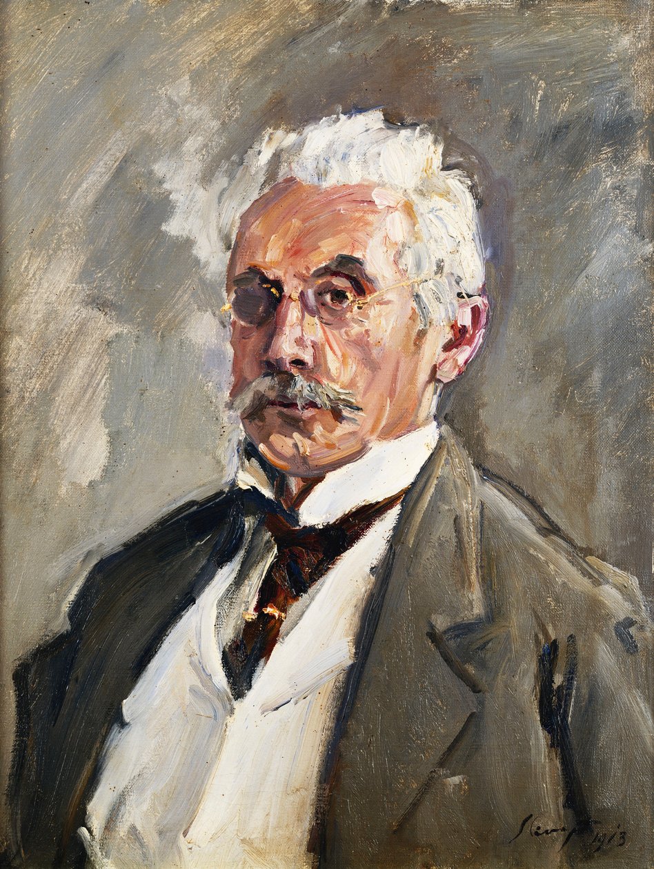 Carl Steinbartin muotokuva, 1910 tekijältä Max Slevogt