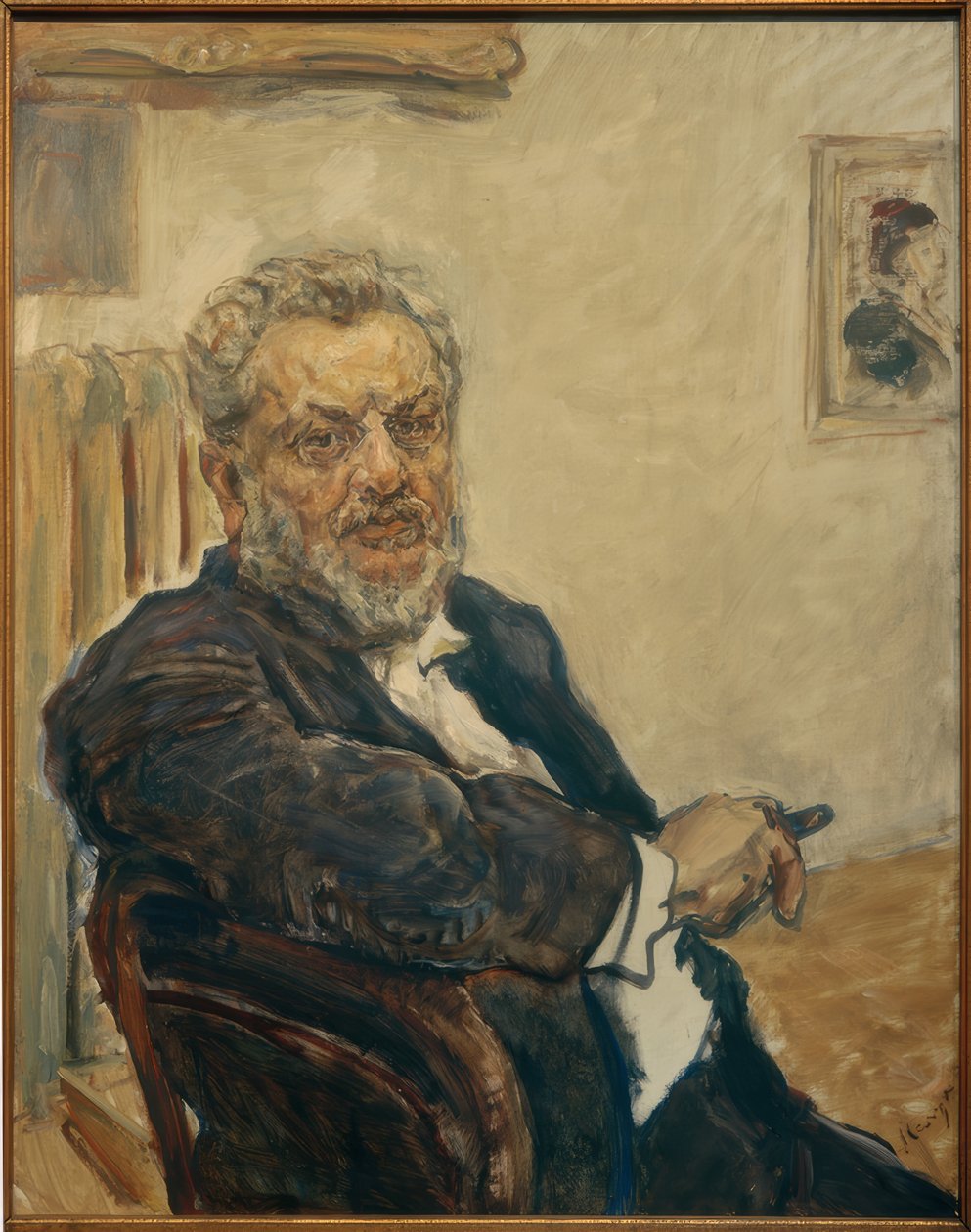 Selbstbildnis tekijältä Max Slevogt