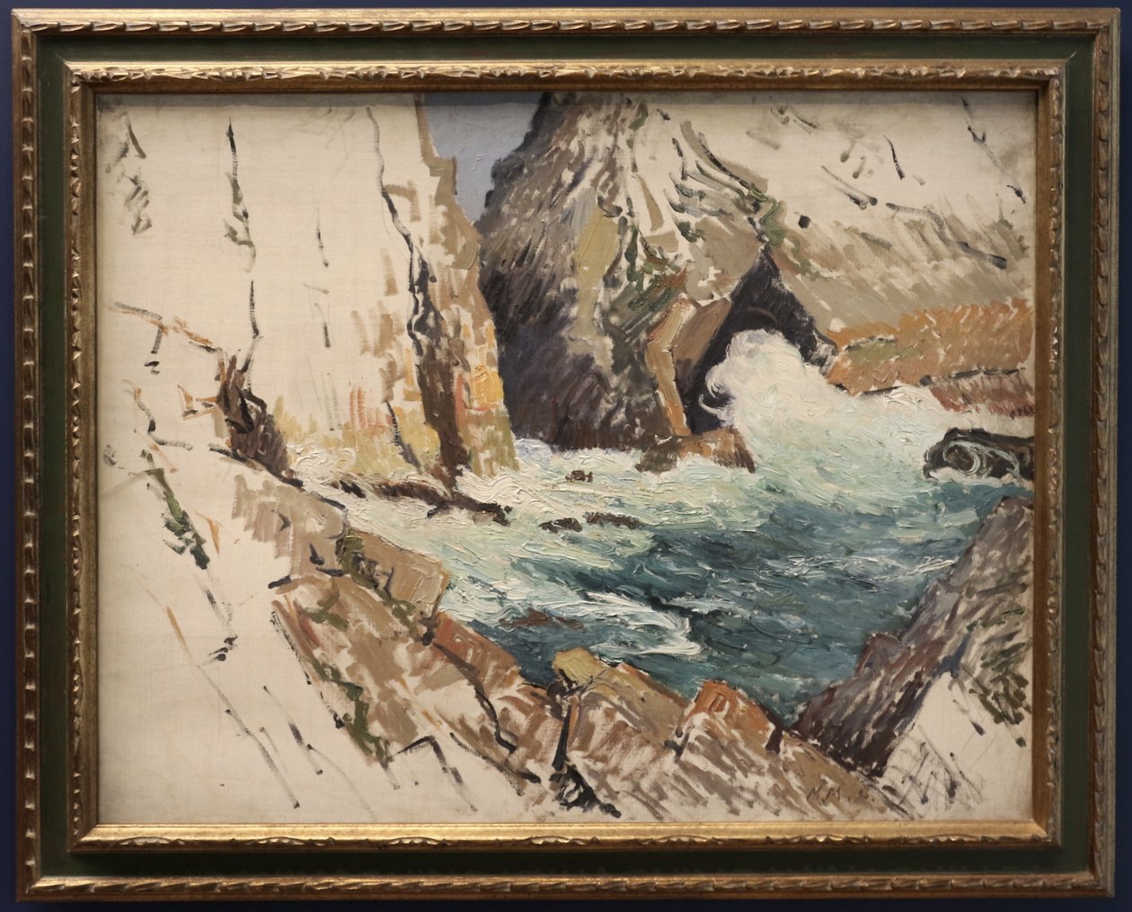 La Crique tekijältä Maxime Emile Louis Maufra