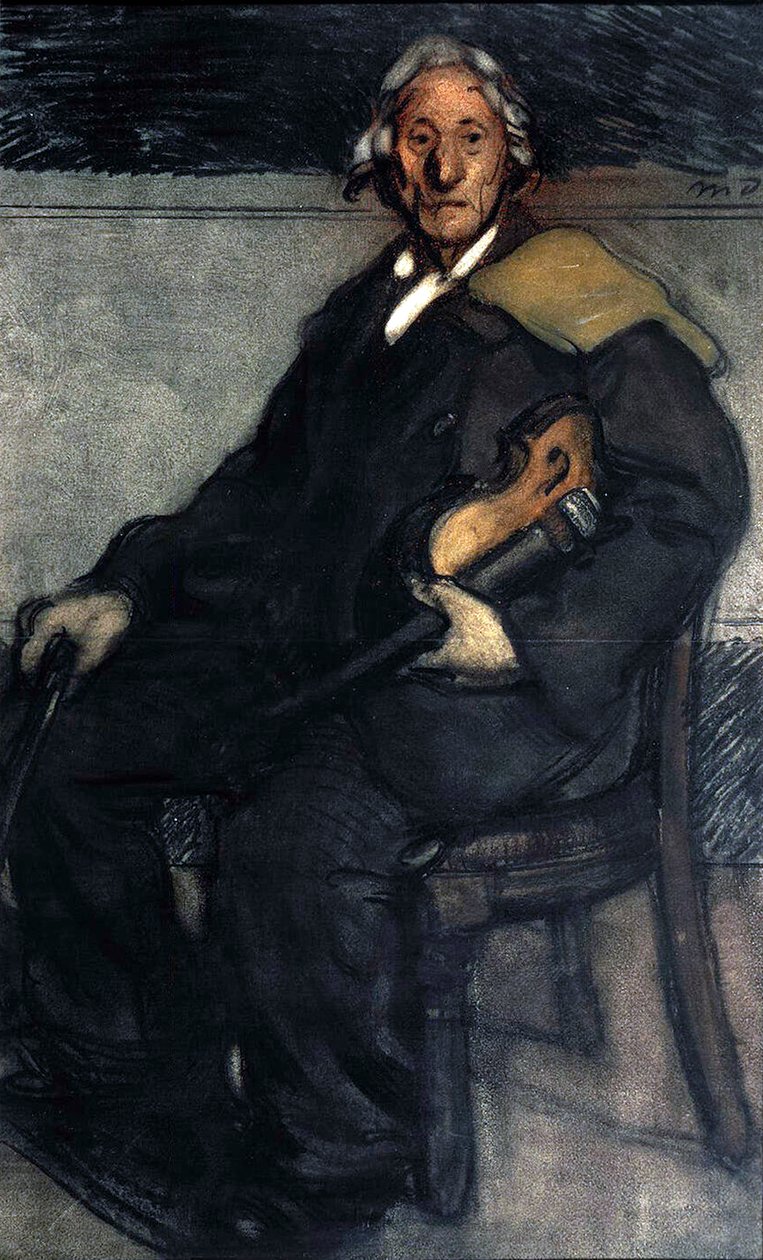 Viulisti, 1900-luvun alku. tekijältä Maxime Dethomas