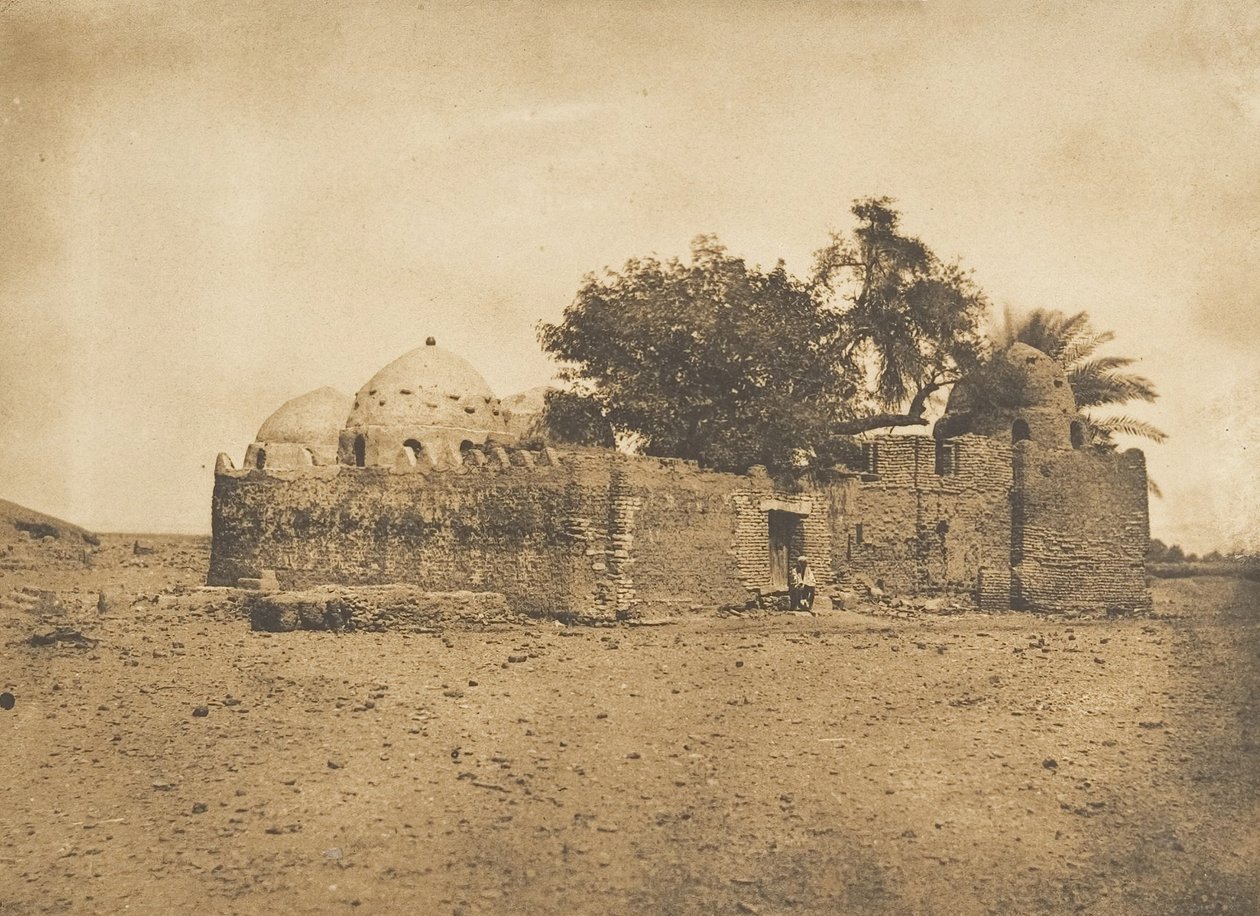 Hadji-Abdallah-el-Maraboutin hauta Hermentissä, 1849-50. tekijältä Maxime Du Camp