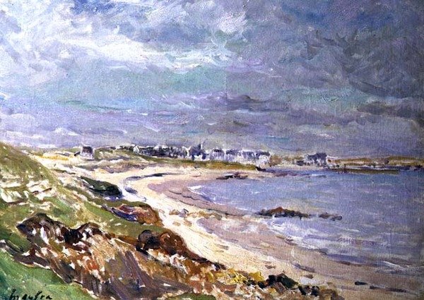 Rannikkokohtaus tekijältä Maxime Emile Louis Maufra