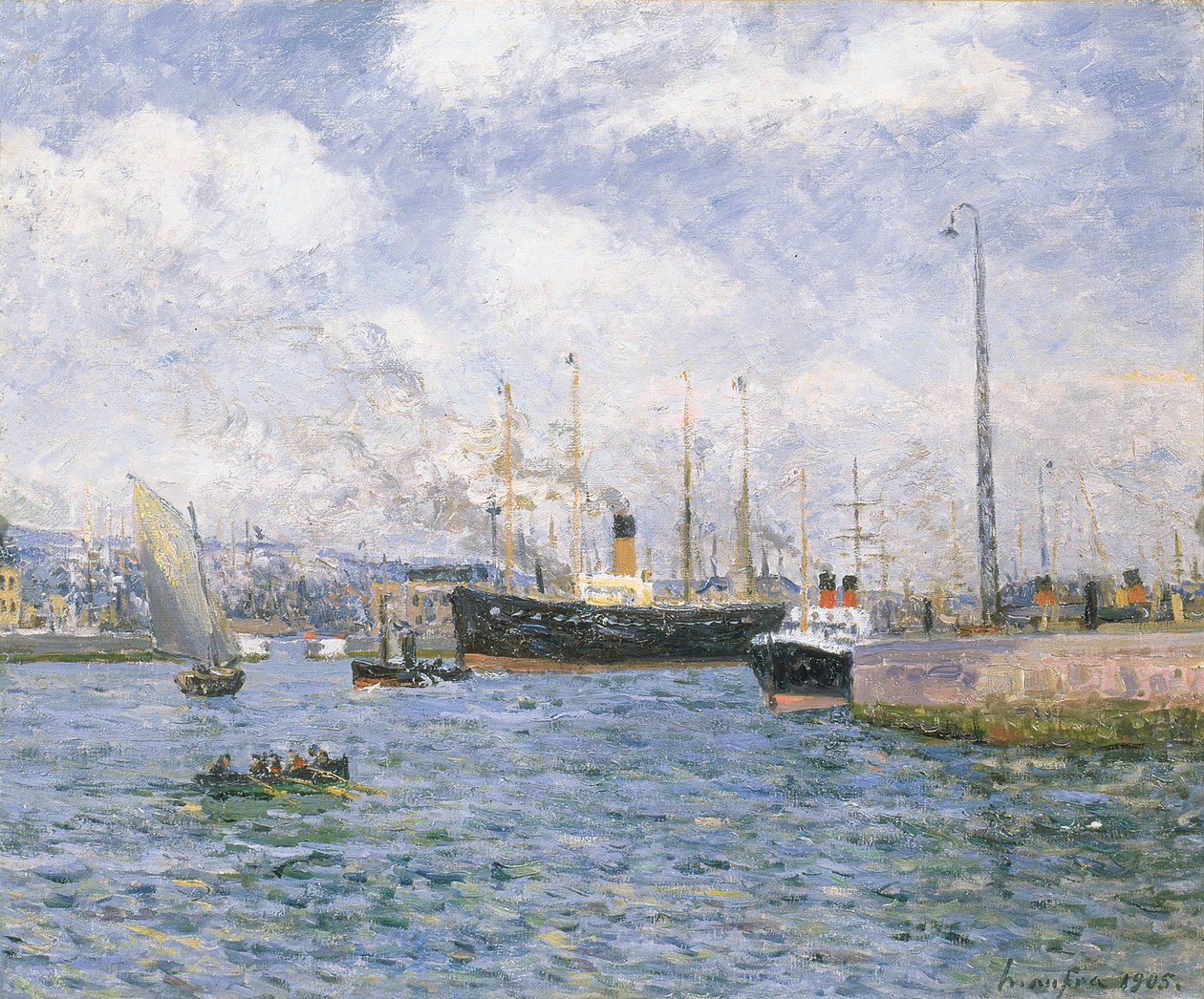 Lähtö Havresta 1905 tekijältä Maxime Emile Louis Maufra