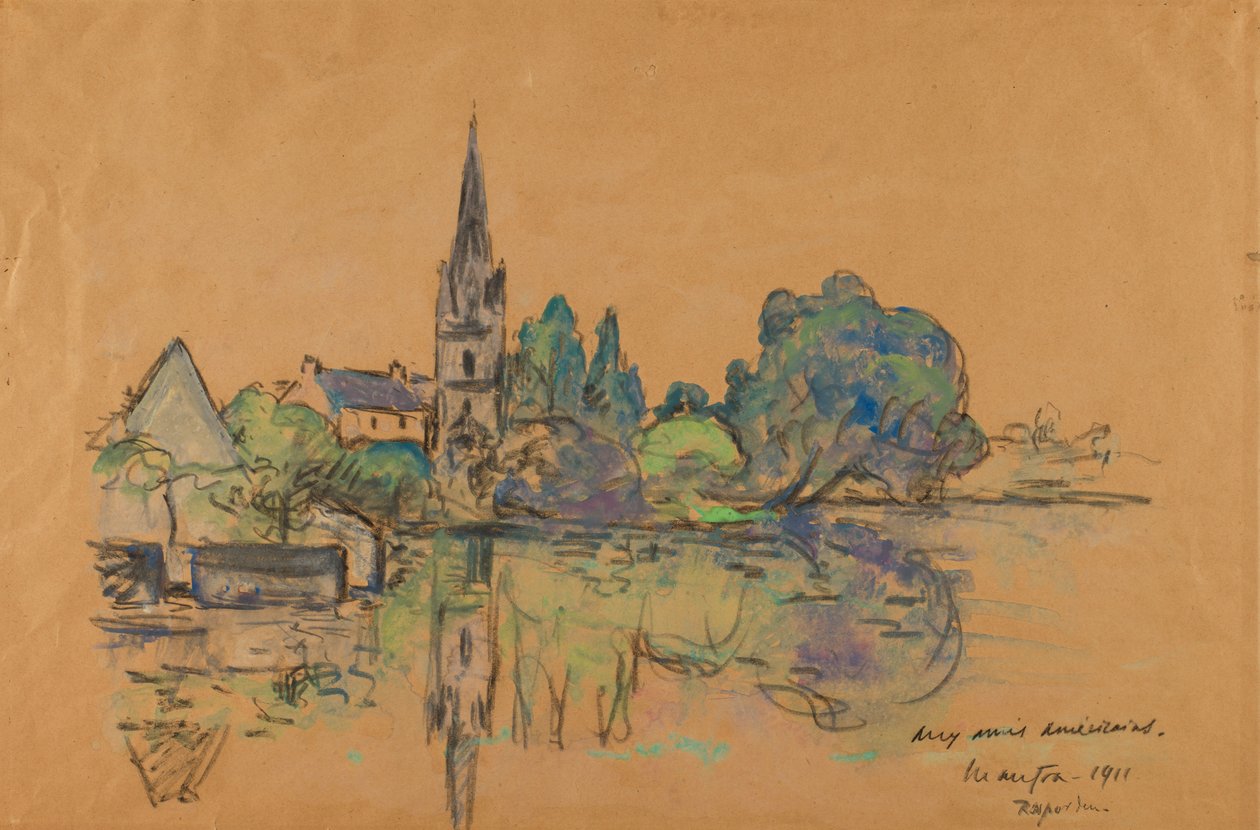 Maisema, 1911. tekijältä Maxime Emile Louis Maufra