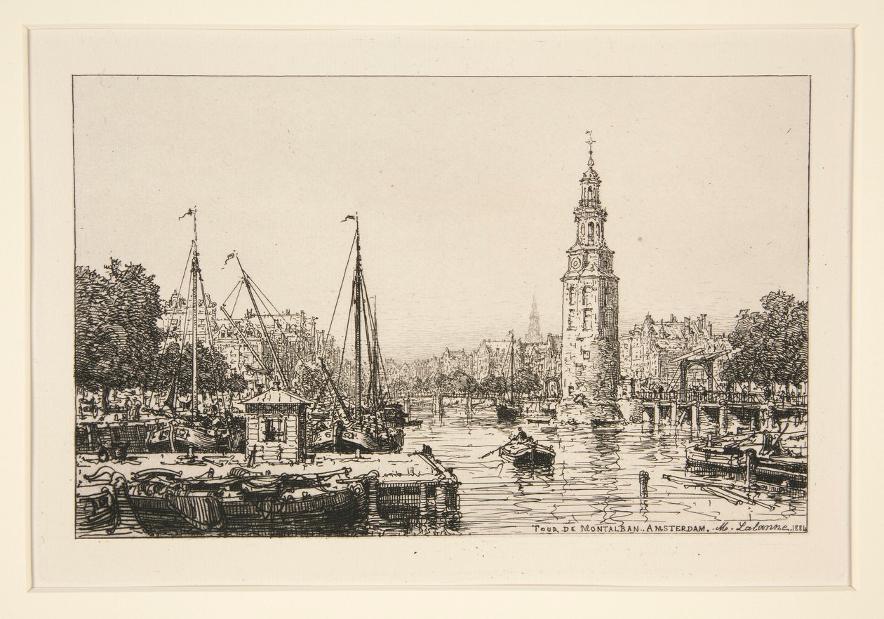 Tour de Montalban, Amsterdam (Montalban Tower, Amsterdam) tekijältä Maxime Lalanne