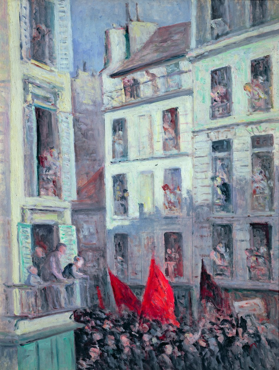 Kansanrintama, n. 1936 tekijältä Maximilien Luce