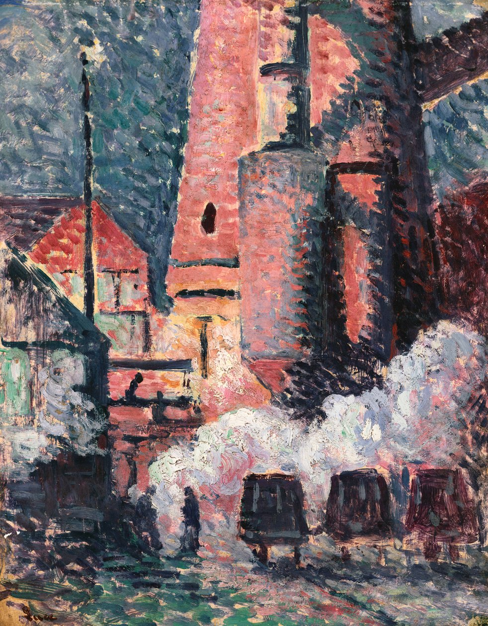 Charleroi, 1896 tekijältä Maximilien Luce