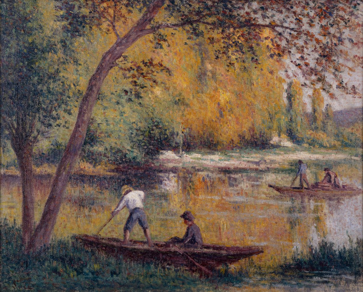 Ajopuun keräilijät parantumassa tekijältä Maximilien Luce