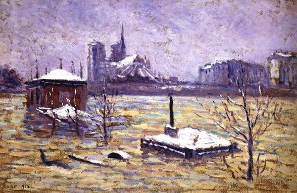 Tulva tekijältä Maximilien Luce