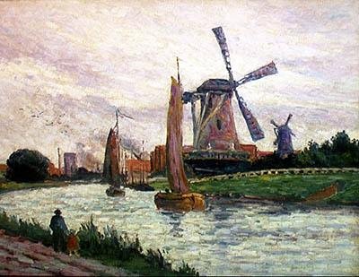 Tuulimylly tekijältä Maximilien Luce