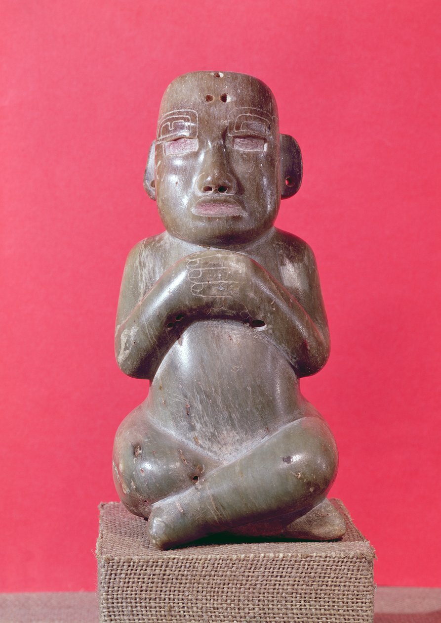 Miehen patsas (jade) tekijältä Mayan