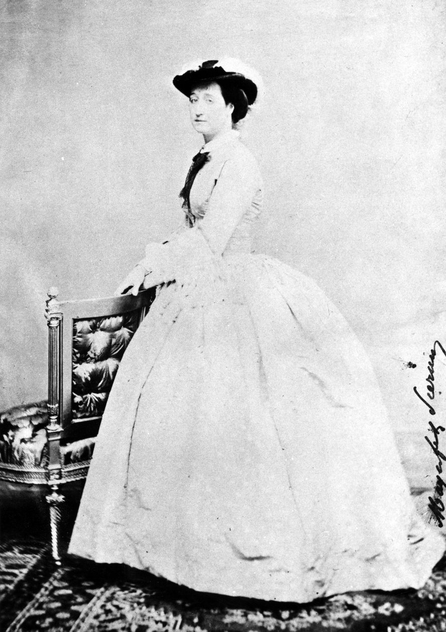 Keisarinna Eugenie, noin 1860 tekijältä Mayer and Pierson