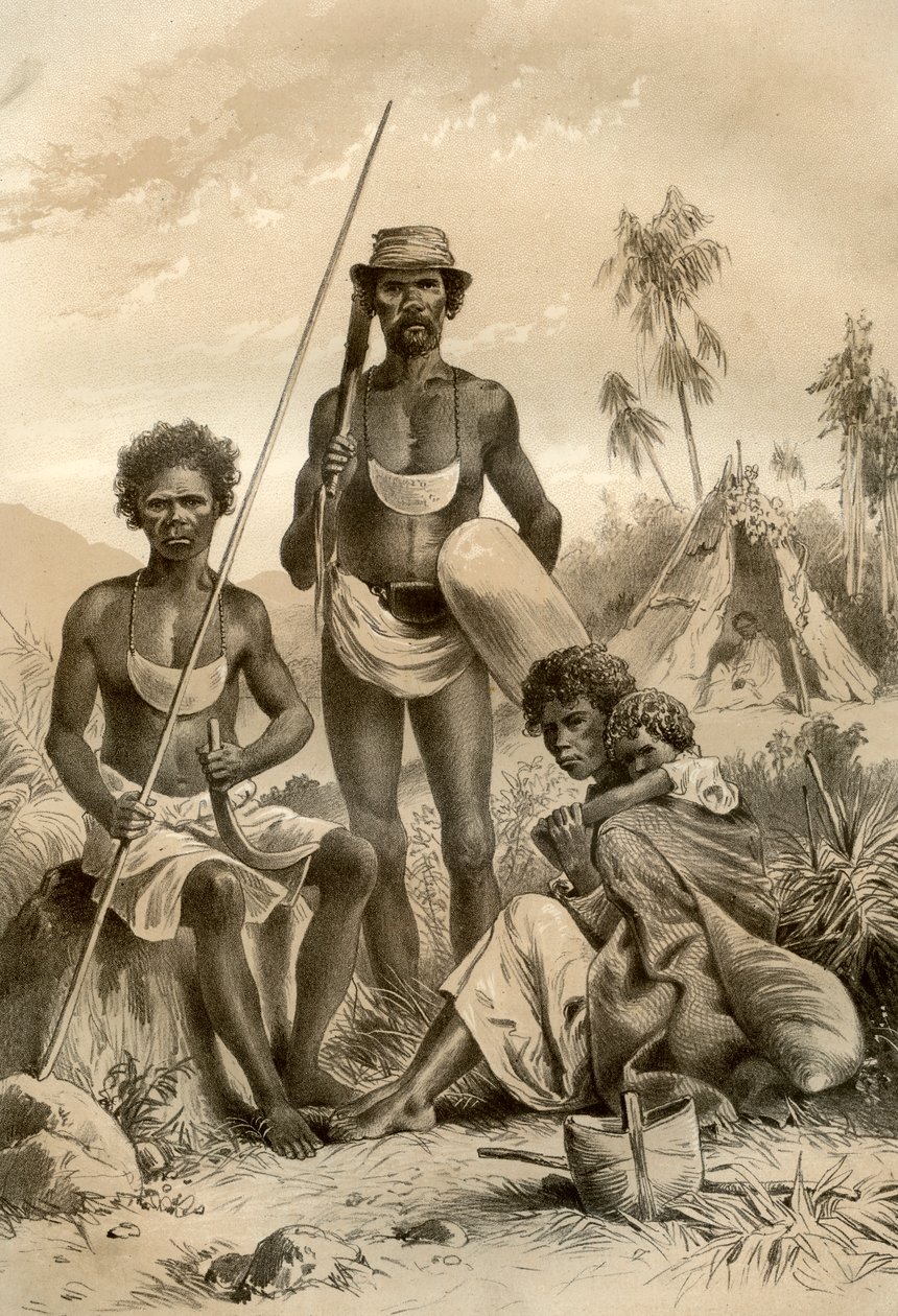 Australian aboriginaalit, 1879 tekijältä McFarlane and Erskine