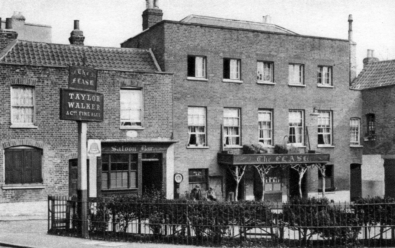 The Flask ale House, Highgate Village, Lontoo, 1926-1927. tekijältä McLeish