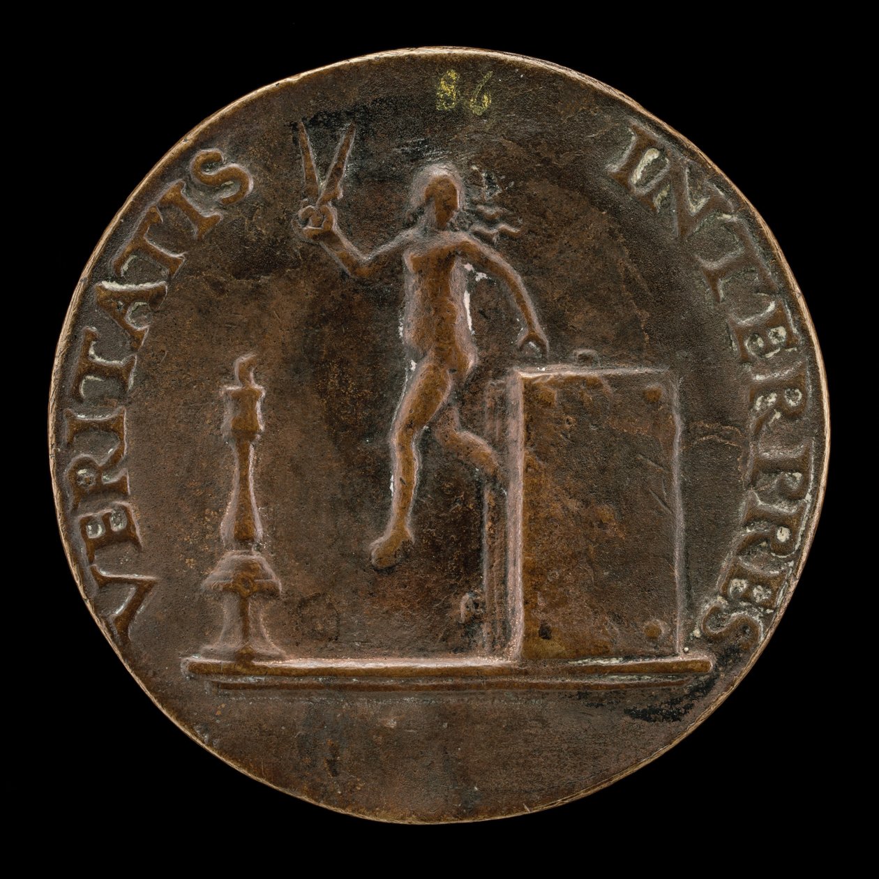 Totuus pakenee kirjasta [käänteinen], c. 1510. tekijältä Mea
