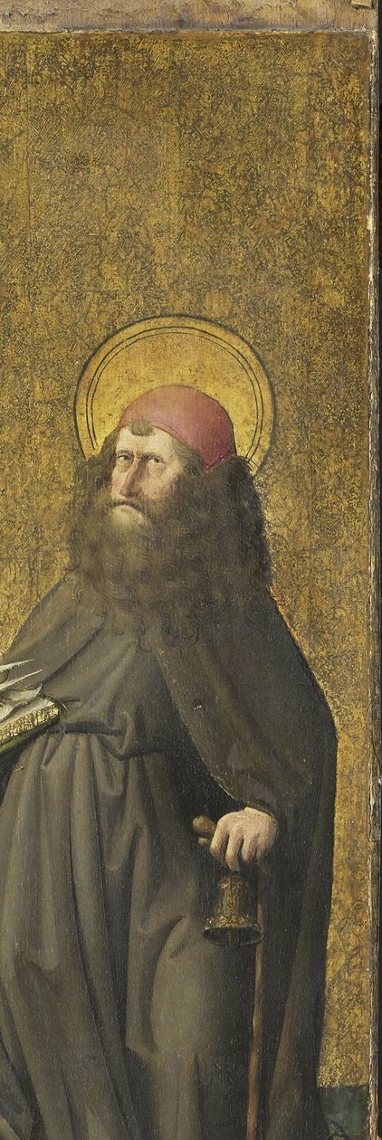 Pyhä Antonius Abbot tekijältä Meester E.S. (circle of)