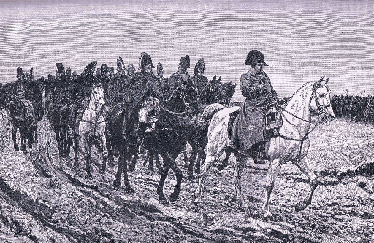 Retriitti Moskovasta 1812 jKr tekijältä Meissonier