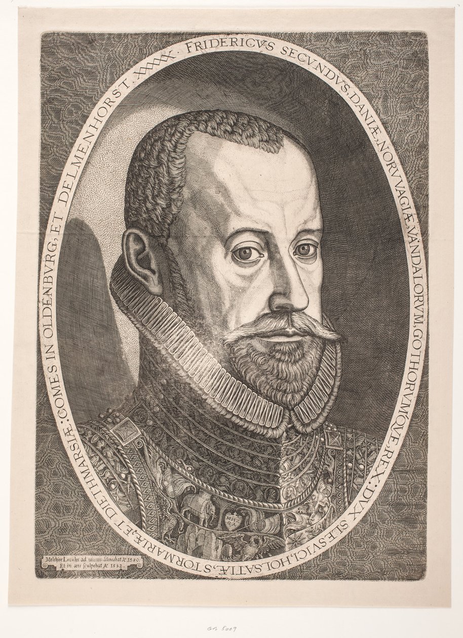 Kuningas Frederik II tekijältä Melchior Lorck