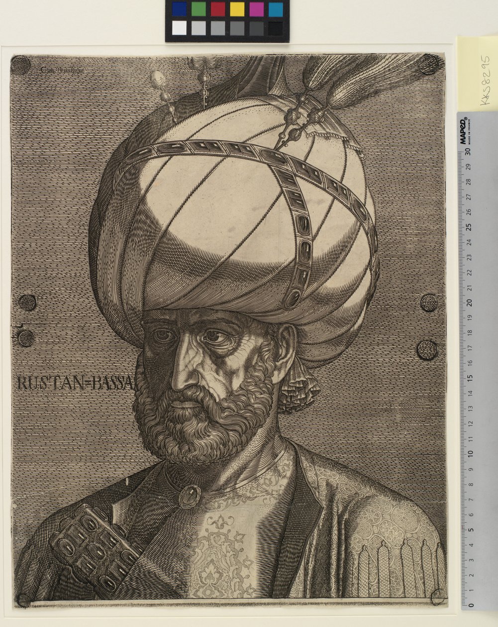 Prinssi Ismael, Persian lähettiläs tekijältä Melchior Lorck