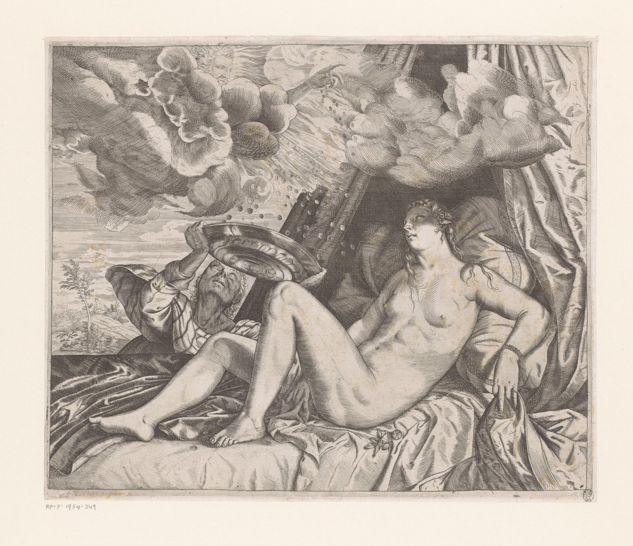 Jupiter ja Danaë tekijältä Melchior Meier