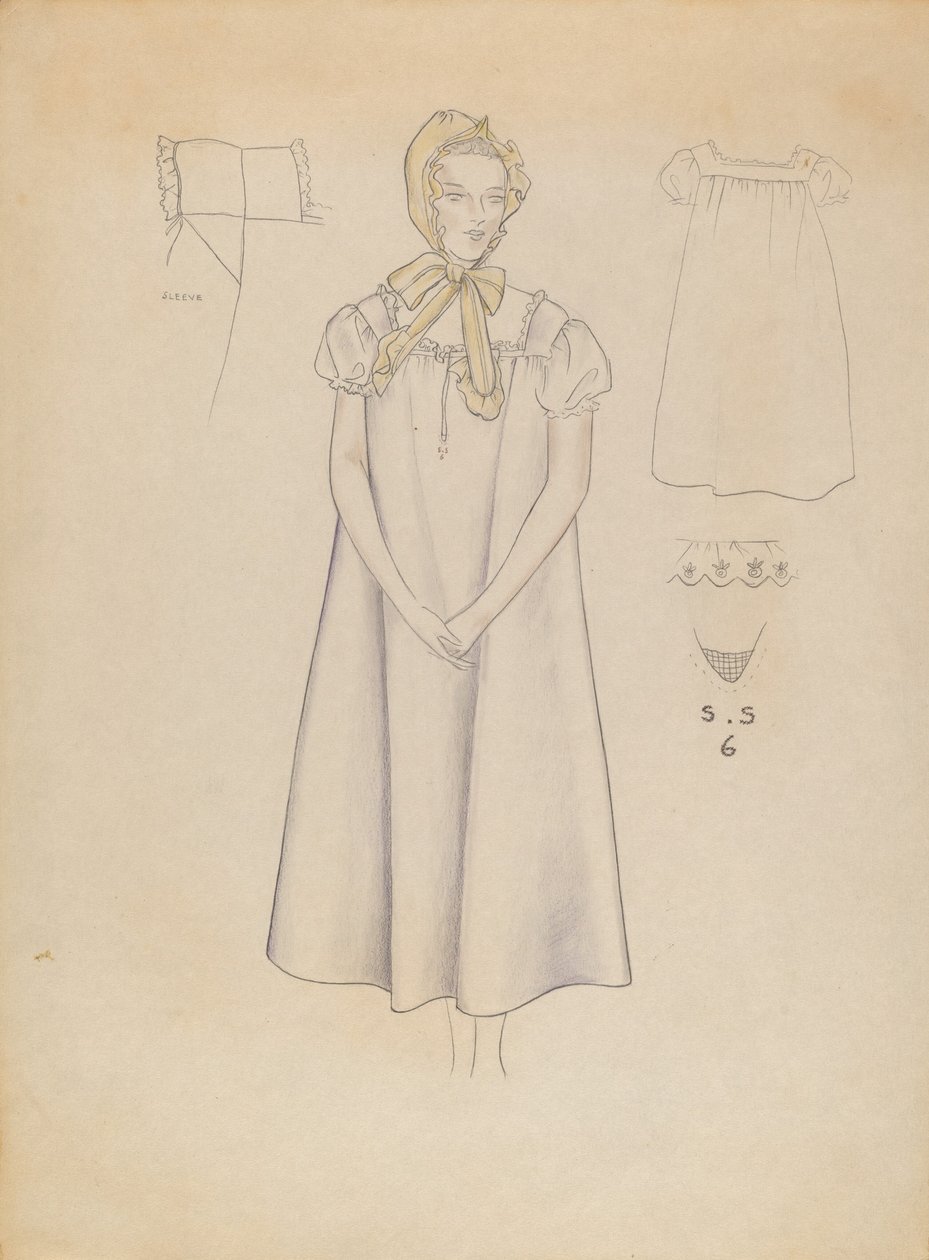 Yöpaita ja lippalakki, 19351942. tekijältä Melita Hofmann