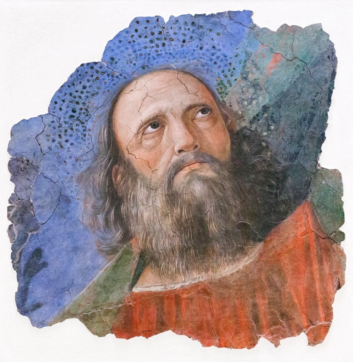 Apostolin pää, noin 1480 (fresko) tekijältä Melozzo da Forli