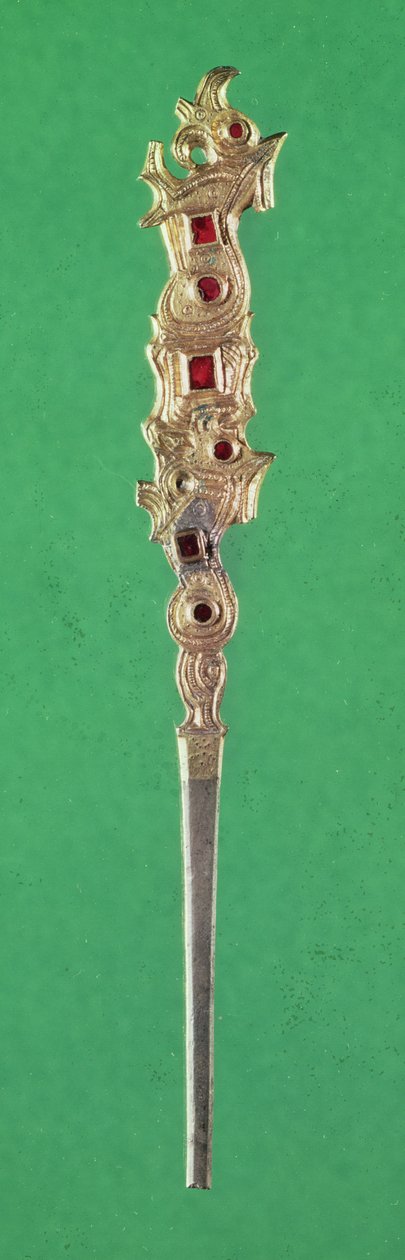Pin, Douvrend, Seine-Maritime (kullattua metallia ja granaattia) tekijältä Merovingian