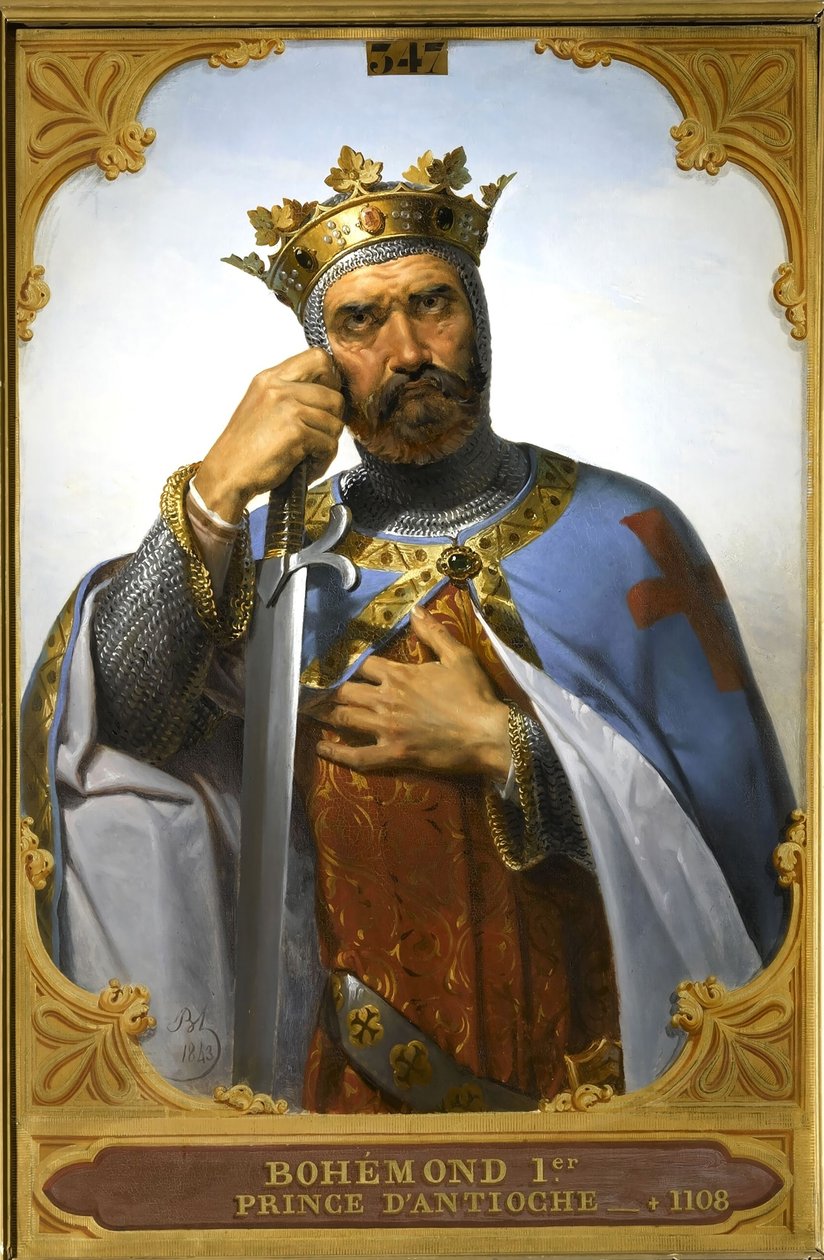 Bohemond I Antiokiasta, 1843. tekijältä Merry Joseph Blondel