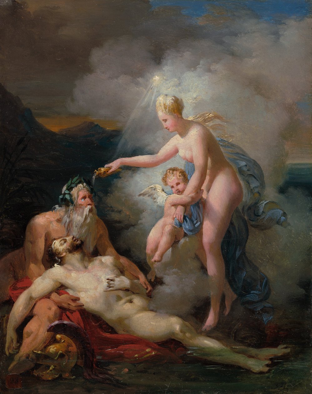 Venus parantava Aeneas tekijältä Merry Joseph Blondel