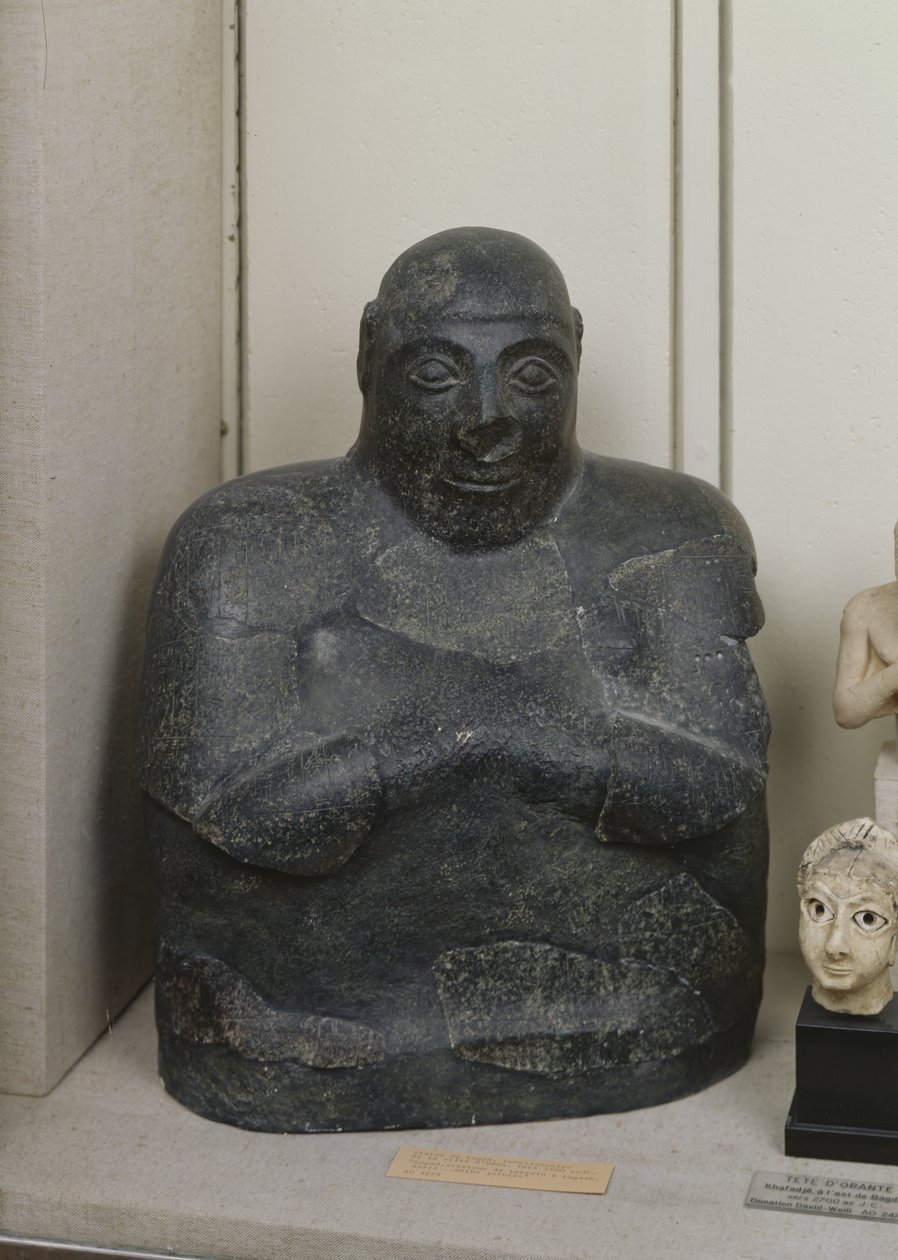 Lupadin rintakuva, Umman kaupungin virkamies, 2900-2400 eaa. (pronssi) tekijältä Mesopotamian