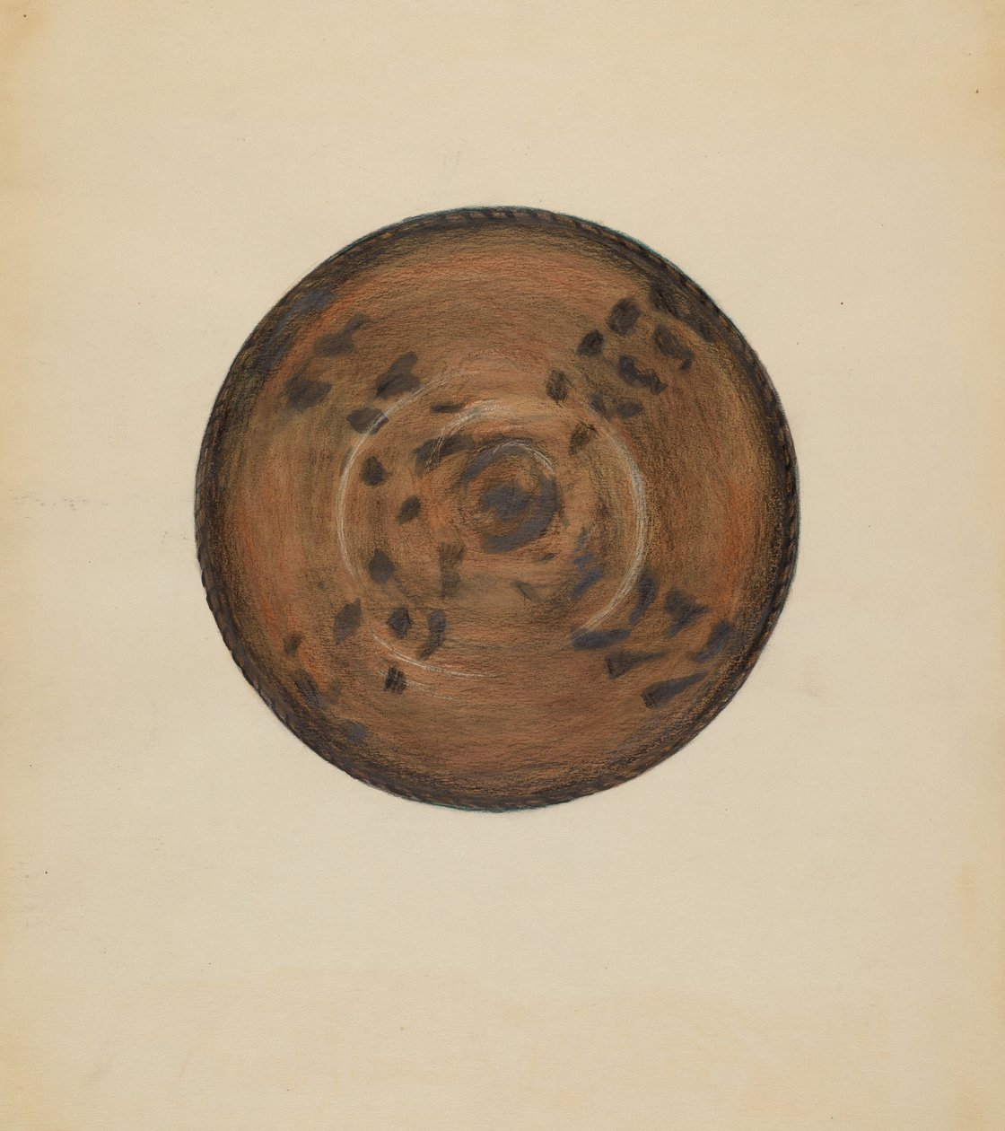Piirakkalevy, n. 1936. tekijältä Meyer Goldbaum