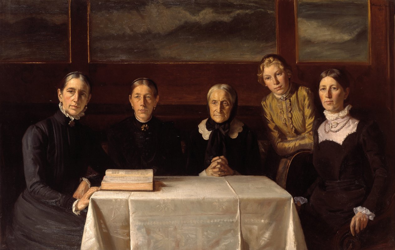 Joulupäivä 1900 tekijältä Michael Peter Ancher
