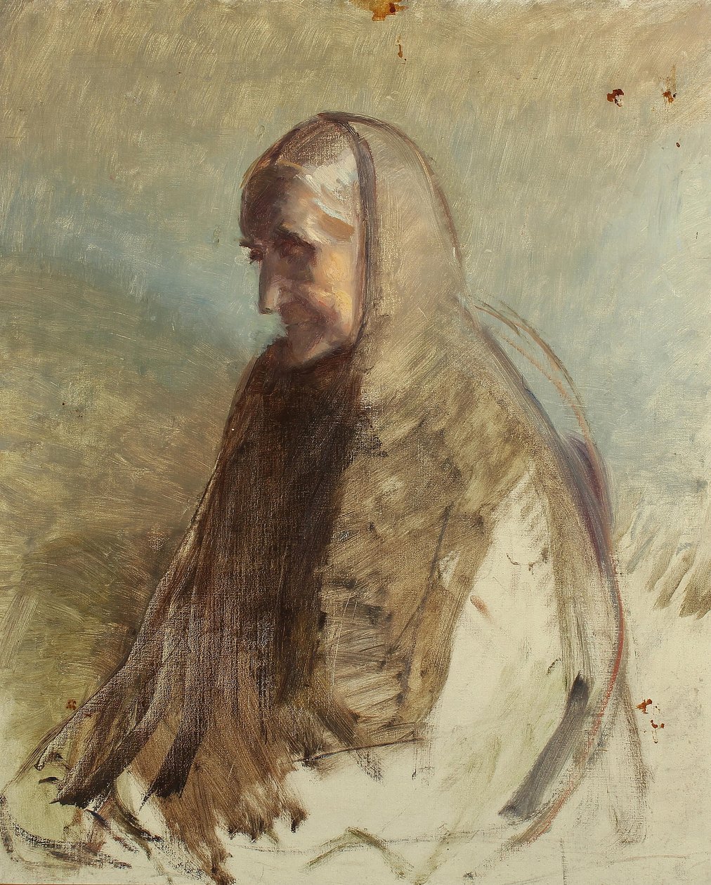 Rouva Brøndumin tutkimus. tekijältä Michael Peter Ancher