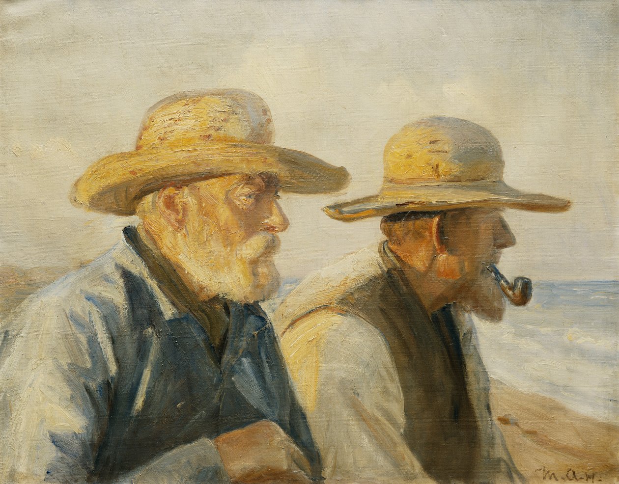 Vanhat kalastajat, tekijältä Michael Peter Ancher