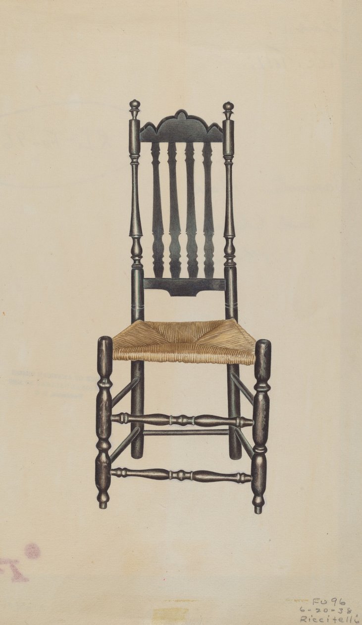 Kaiteen takatuoli, 1938. tekijältä Michael Riccitelli