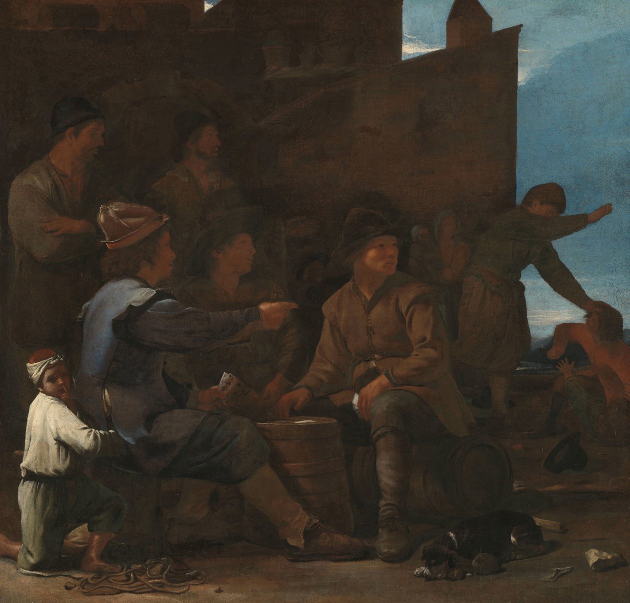Kortinpelaajat tekijältä Michael Sweerts